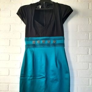 V-Neck Y2K Cocktail Dress